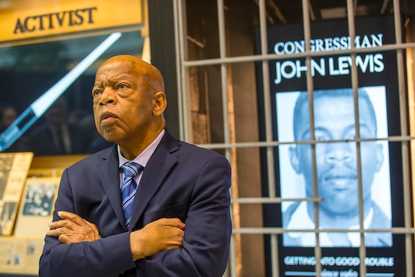 U.S. Rep. John Lewis, D-Ga., a civil rights activist, was a member of Congress from 1987 until his death in 2020 at age 80.