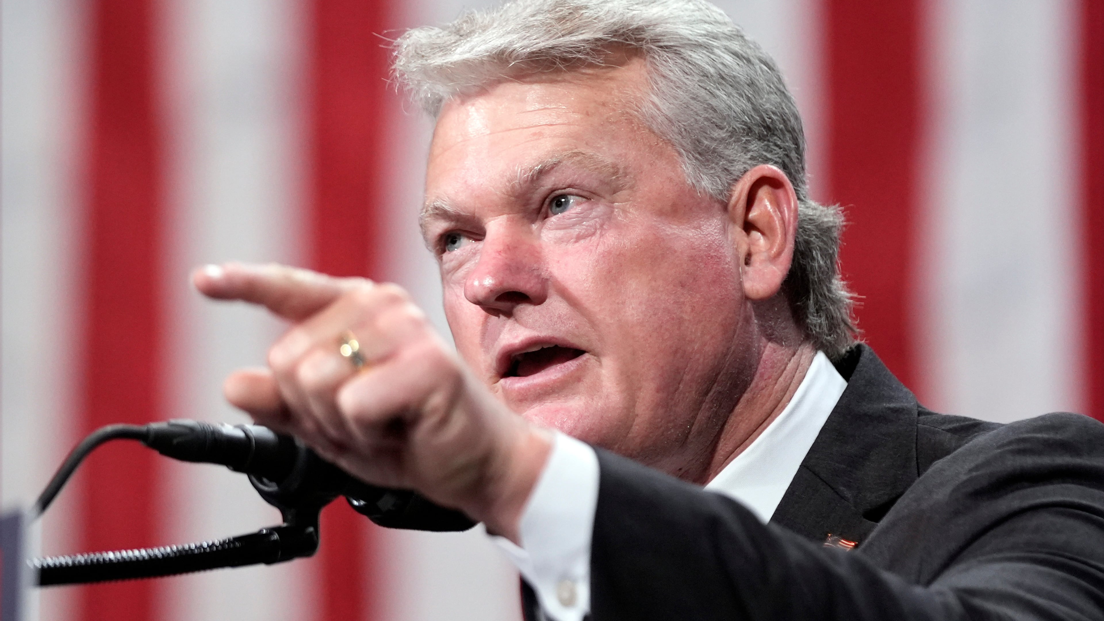 U.S. Rep. Mike Collins, R-Ga., was first elected to the House in 2022 after the seat was vacated by U.S. Rep. Jody Hice, who resigned to run for secretary of state. (Alex Brandon/AP 2024)