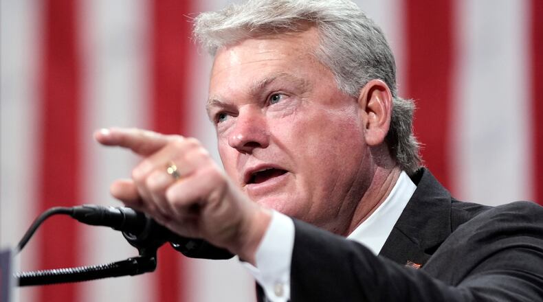 U.S. Rep. Mike Collins, R-Ga., was first elected to the House in 2022 after the seat was vacated by U.S. Rep. Jody Hice, who resigned to run for secretary of state. (Alex Brandon/AP 2024)