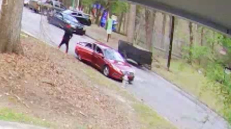 Police in Atlanta are working to identify the suspect, who was captured on surveillance footage on the day of the shooting.
