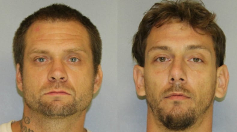 Robert Tuttle (left), Jeffrey Lee Murphy