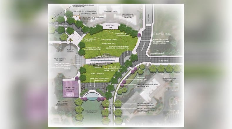 A proposed blueprint of the redevelopment for Smyrna's downtown corridor will be considered by the city's committee of the whole Thursday, Oct. 14. City Council is expected to take a final vote on the plan Oct. 18. (Provided by city of Smyrna)