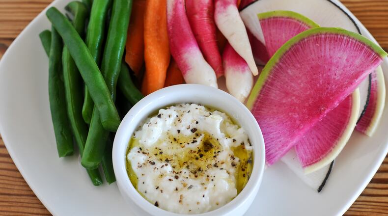 101127-ATLANTA-GA- John Kessler's dine review of Miller Union. FOOD: Feta snack. (BECKY STEIN/special)