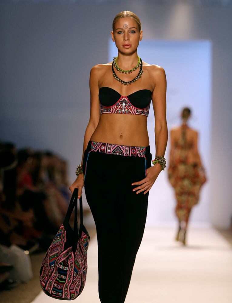 Miami swim wear fashion show