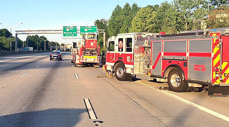 One person was killed in a Wednesday evening wreck that temporarily closed I-20 eastbound at Moreland Avenue.