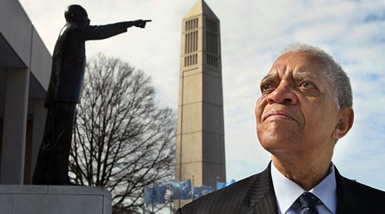 Samuel DuBois Cook is a 1948 graduate of Morehouse College and served as the fourth president of Dillard University from 1974 until 1997. He was appointed by President Jimmy Carter to the National Council on the Humanities and by President Bill Clinton to the United States Holocaust Memorial Council. His most recent book is “Benjamin E. Mays: His Life, Contributions, and Legacy.”  Earlier this month, Duke University, where he was a trustee, dedicated the Samuel DuBois Cook Center on Social Equity. He is 87.