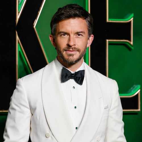 FILE - Jonathan Bailey poses for photographers upon arrival at the premiere of the film 'Wicked' Nov. 18, 2024, in London. (Photo by Millie Turner/Invision/AP, File)