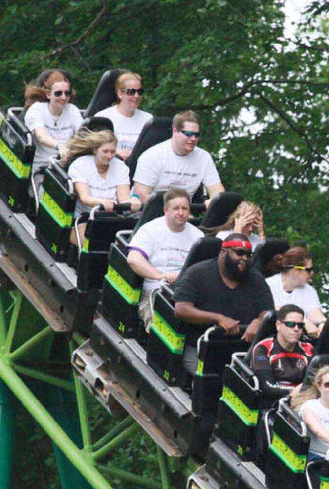 Six Flags Coasterthon on the Mind Bender