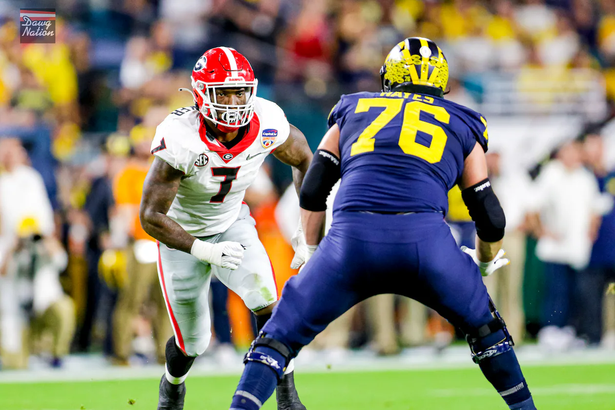 Quay Walker-Georgia football-UGA football