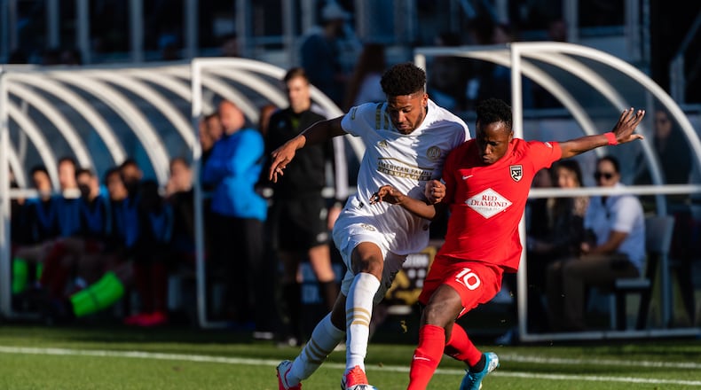 Scenes from the Atlanta United preseason match against the Birmingham Legion at BBVA Field  in Birmingham , Alabama, on Saturday February 8, 2020. (Photo by Jacob Gonzalez/Atlanta United)