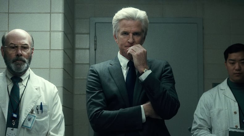 Matthew Modine plays a mysterious scientist on "Stranger Things" on Netflix debuting July 15, 2016. CREDIT: Netflix