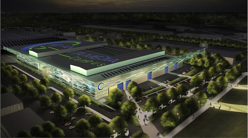 Jacoby Development has dreams of building a masive movie studio development on the OFS property near I-85 and Jimmy Carter Boulevard in Gwinnett County.