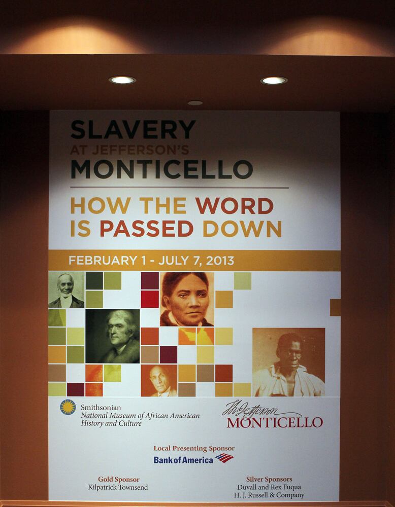Slavery at Jefferson's Monticello at Atlanta History Center