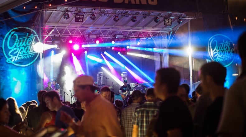The band Lettuce performs during The Big Bang: The Outer Space Project Block Party at Terminal West, Saturday, June 27, 2015, in Atlanta. BRANDEN CAMP/SPECIAL