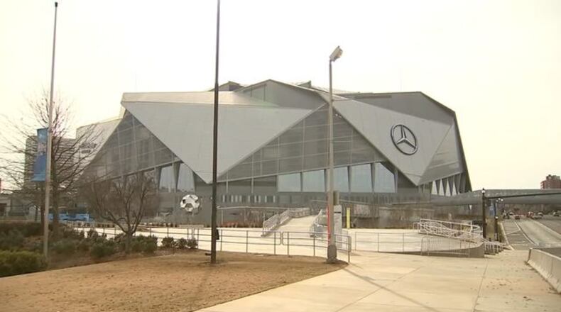 The site of Super Bowl LIII