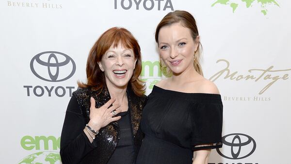 BEVERLY HILLS, CA - MAY 22:  Frances Fisher (L) and Francesca Eastwood attend the 28th Annual Environmental Media Awards at Montage Beverly Hills on May 22, 2018 in Beverly Hills, California.  (Photo by Michael Kovac/Getty Images for Environmental Media Association)