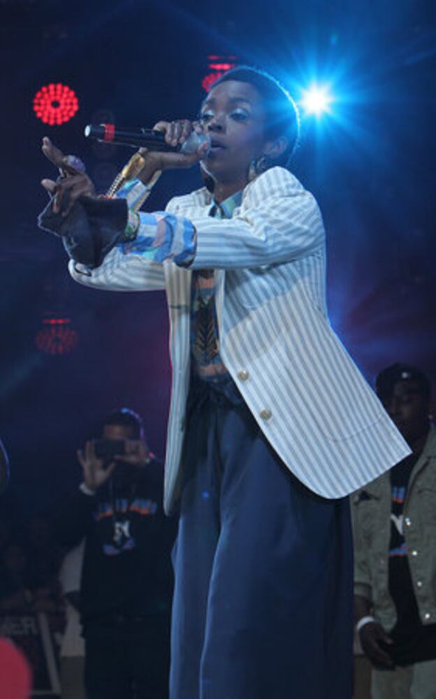 Rappers take the stage at Hot 97 Summer Jam