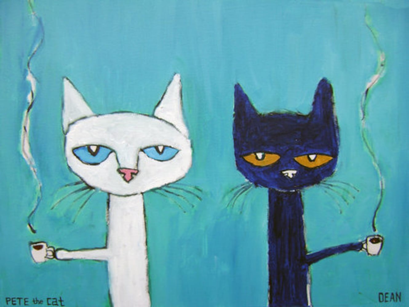 Pete the Cat, and the artist who loved him