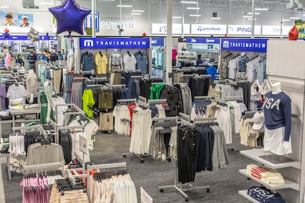 PGA Tour Superstore announced in May 2025 that it will open a location in Buckhead. This is a photo inside an existing PGA Tour Superstore location. (Courtesy of PGA Tour Superstore)