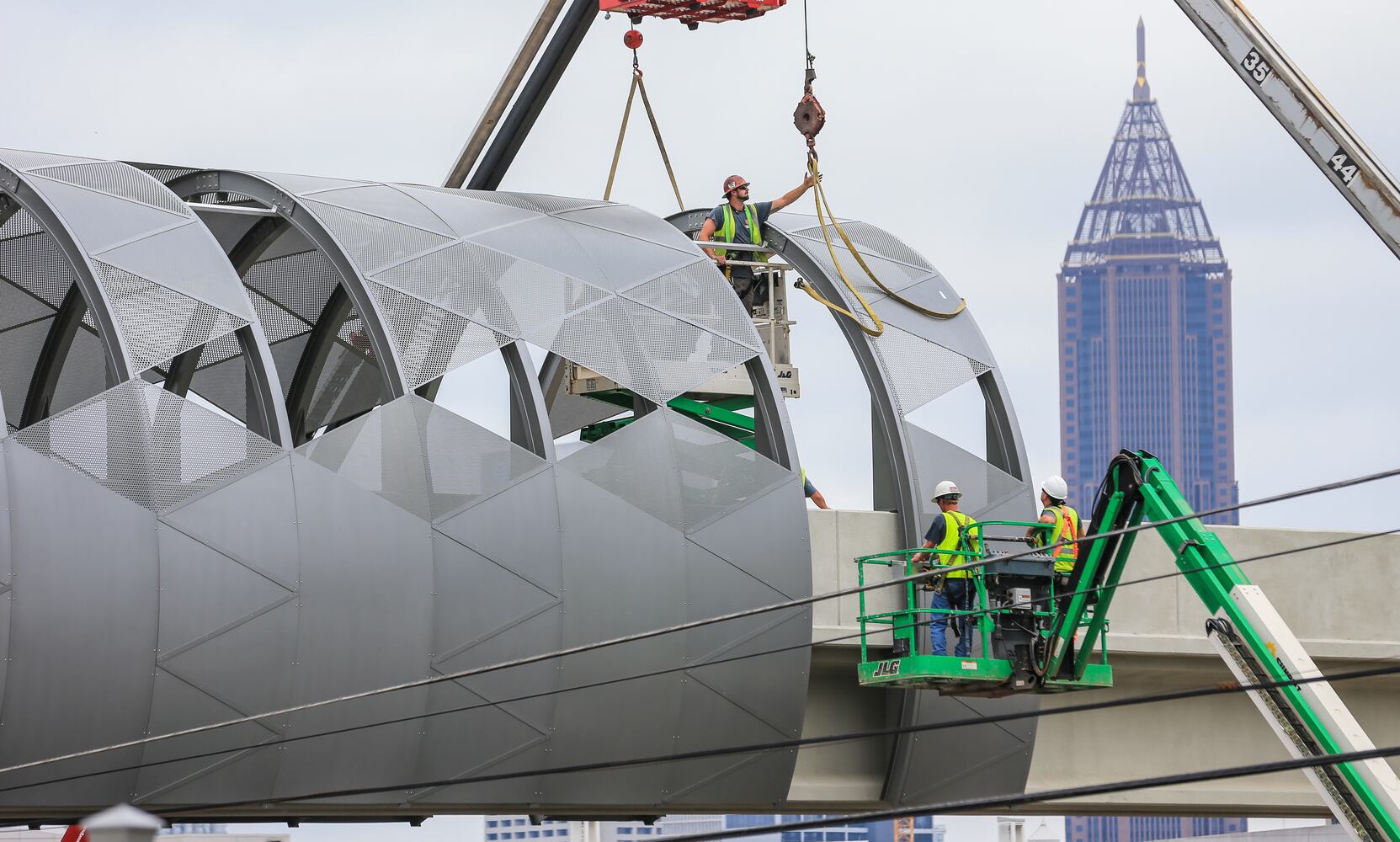 Atlanta's Northside Drive Pedestrian Bridge