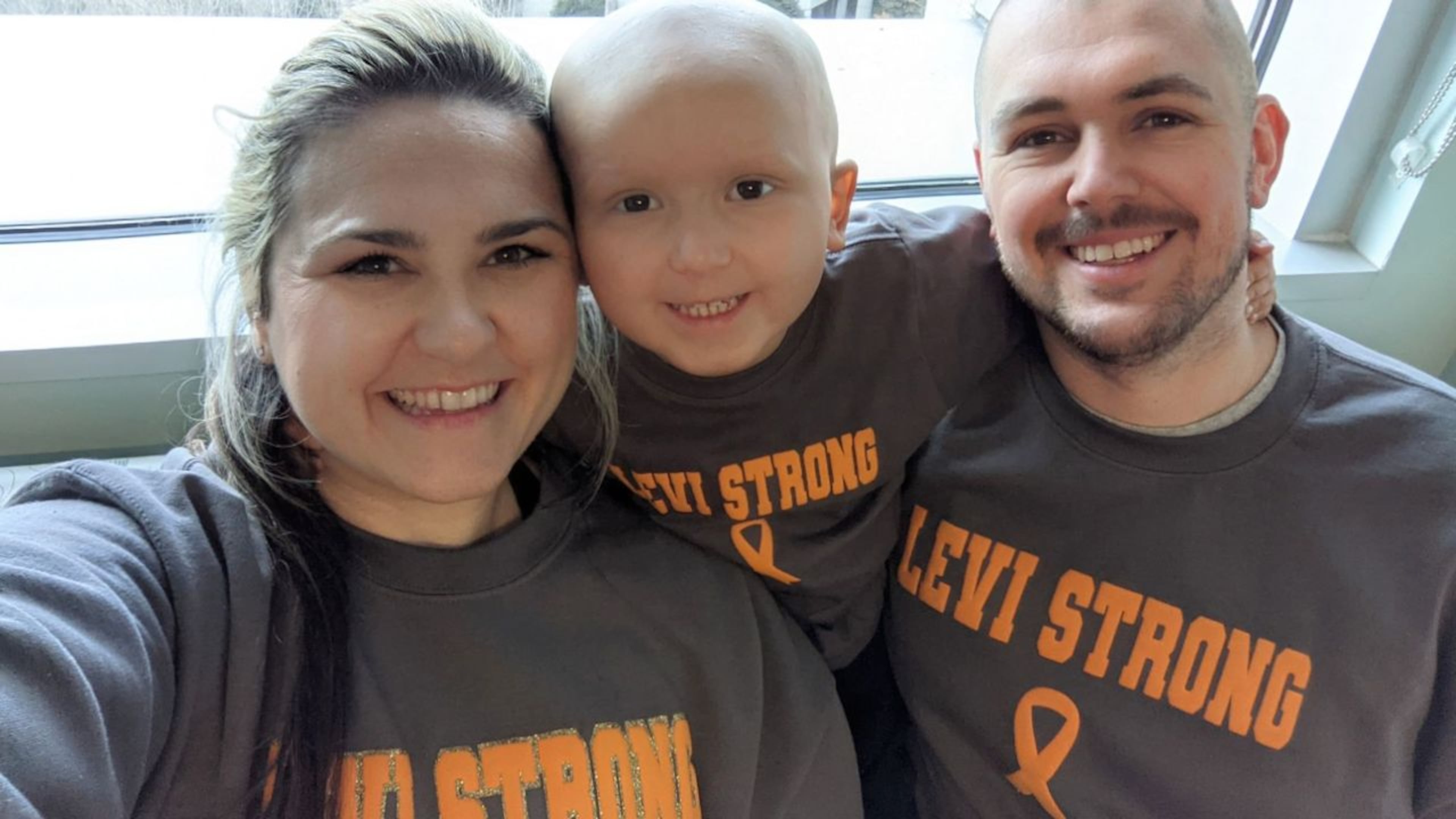The Lansdell family from Floyd County — Karli, Levi and Zach — is grateful to the Atlanta Ronald McDonald House Charities for giving support during Levi's cancer treatments. (Courtesy of ARMHC)