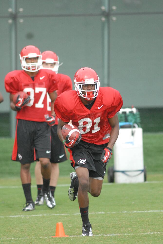 UGA practice, August 8
