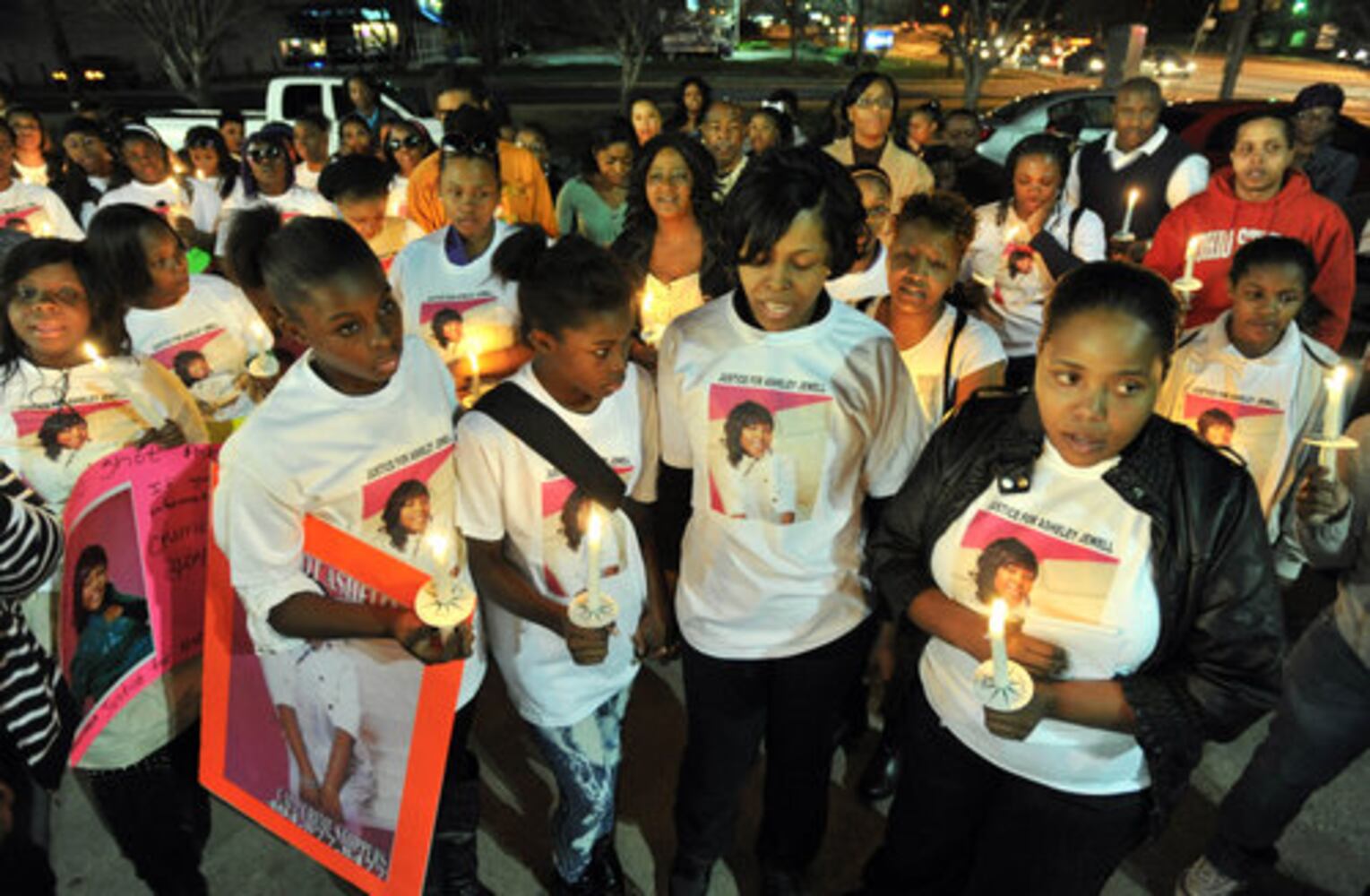 Vigil for Asheley Jewell