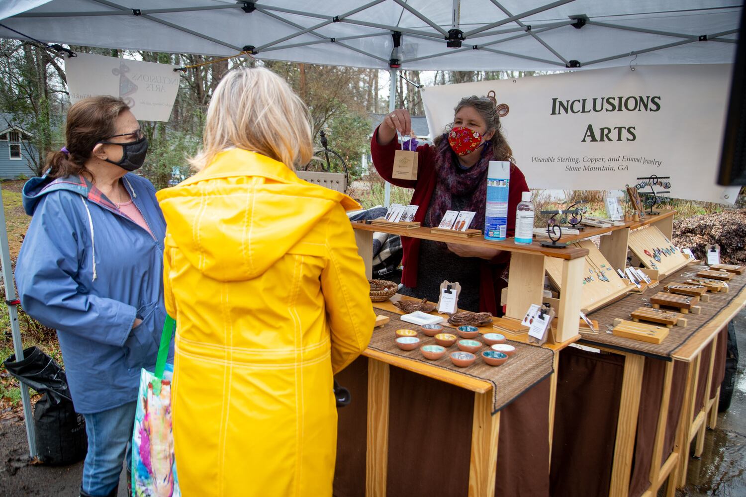 Socially Distanced Pine Lake Artists' Pop-up