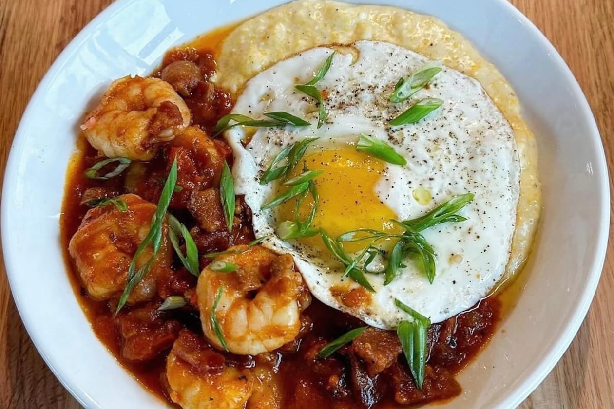 Find shrimp and grits on the menu at chef John Currence's Southern restaurant Big Bad Breakfast, which will open a location in Buckhead in early November. (Courtesy of Big Bad Breakfast)