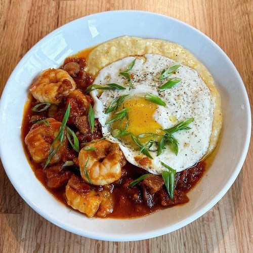 Find shrimp and grits on the menu at chef John Currence's Southern restaurant Big Bad Breakfast, which will open a location in Buckhead in early November. (Courtesy of Big Bad Breakfast)