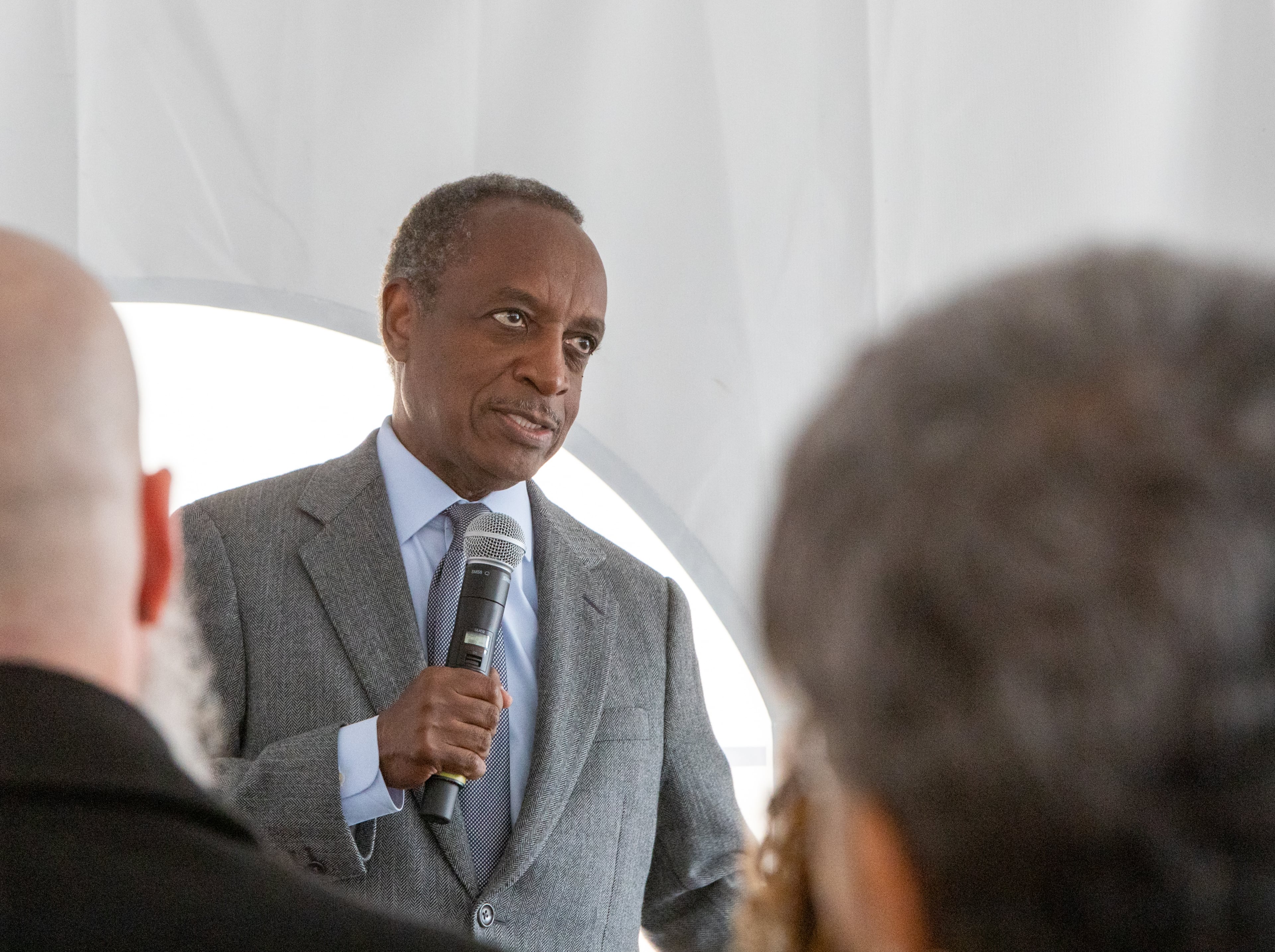 Former DeKalb County CEO Michael Thurmond is running for governor in next year's Democratic primary.