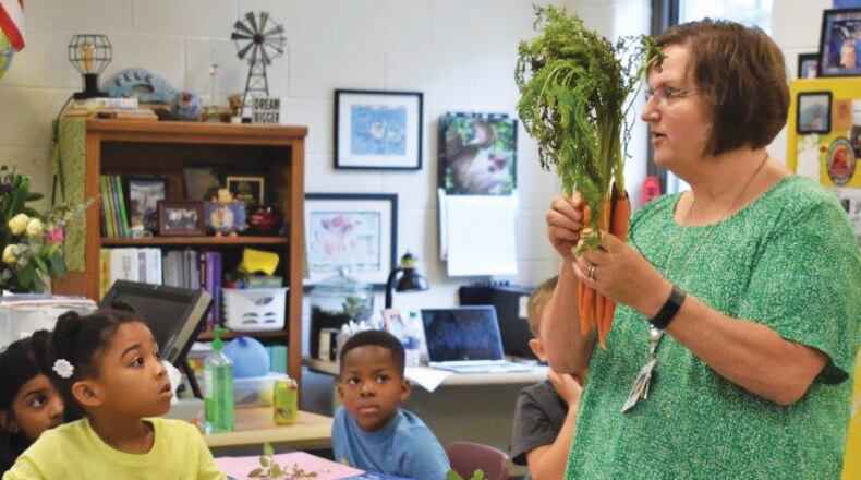Clark Creek Elementary School STEM Academy teacher Karen Garland has been named the Georgia 2020 Agriculture in the Classroom Teacher of the Year by Georgia Farm Bureau.
