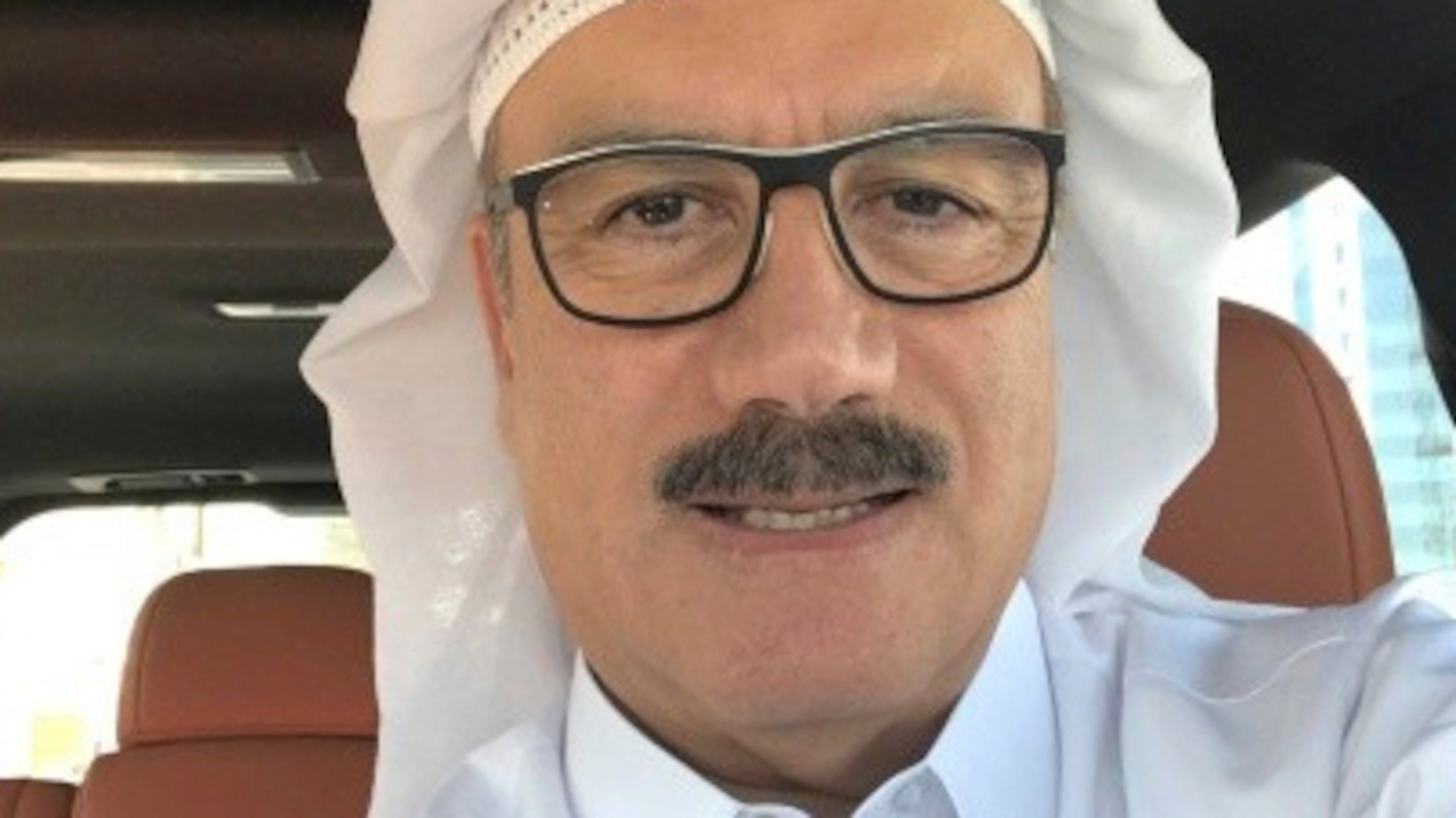 FILE - This undated photo provided by his family in June 2025 shows Remy Rowhani, the head of the National Spiritual Assembly that governs Baha'i affairs in Qatar. (Family photo via AP, File)