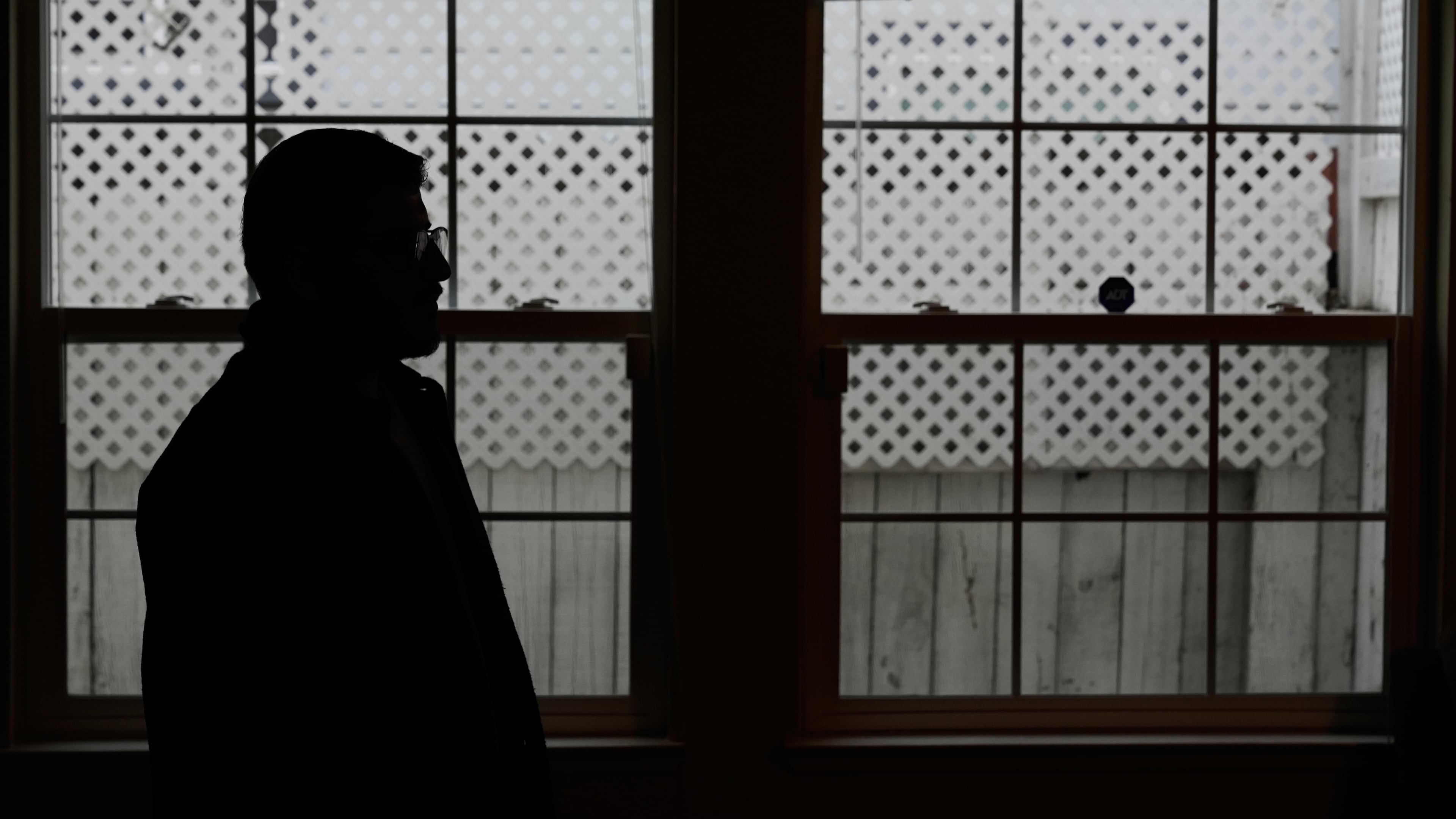 Rohullah R., who did not want his face to be shown or to disclose his last name out of fear of ICE, is photographed at his home in North Highlands, Calif., Friday, Dec. 5, 2025. (AP Photo/Godofredo A. Vásquez)