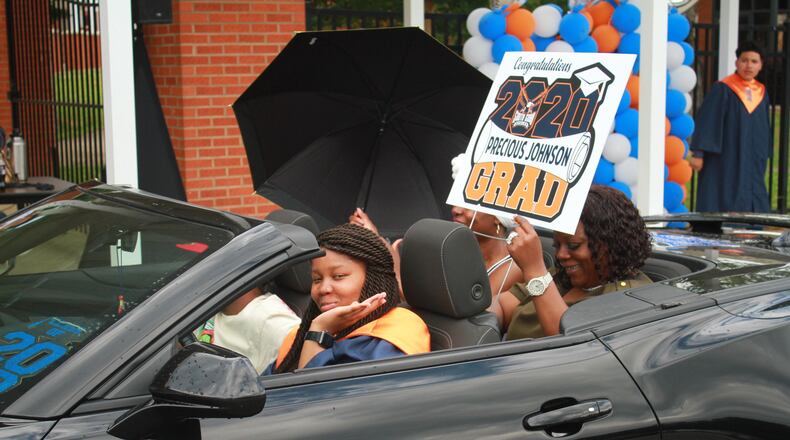 Precious Johnson, a South Cobb High School graduate, recently picked up her diploma. The last day of school was May 20 for the Cobb County School District.