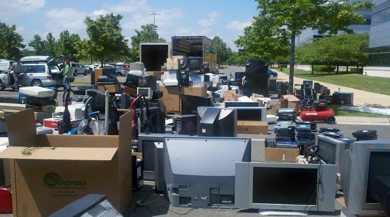 Electronics  recycling sponsored by the NFL will take place at Zoo Atlanta Saturday,  Jan. 19. CONTRIBUTED: ZOO ATLANTA