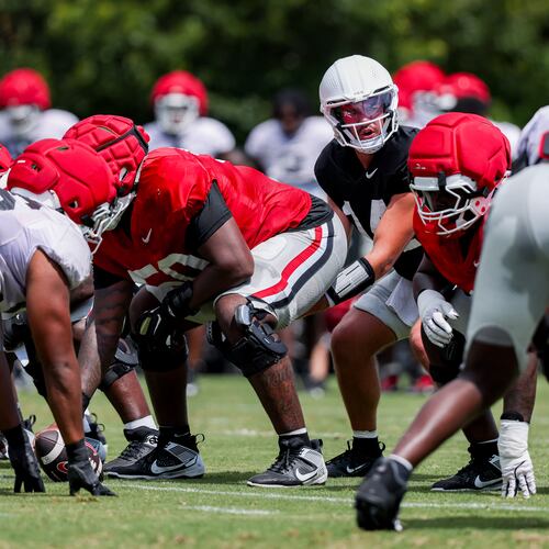 Georgia football-second scrimmage-keys