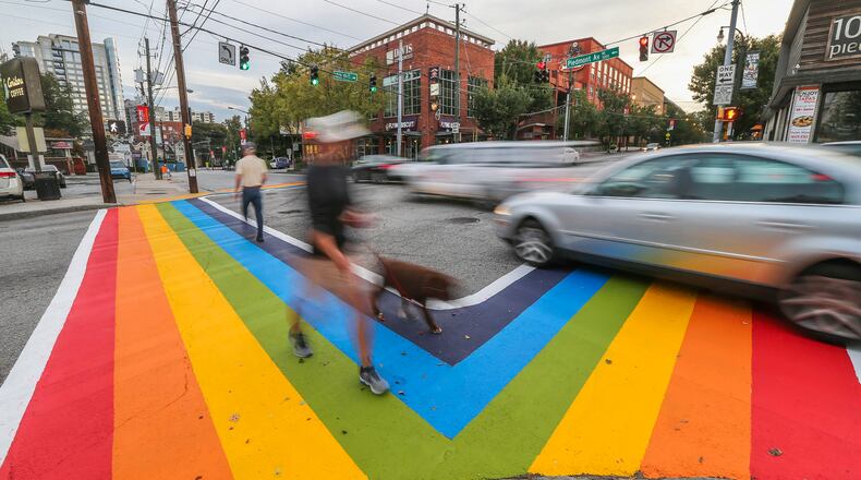 A National Civil and Human Rights/Emory University survey reveals the joys and pains of being LGBTQ+ in the south. (John Spink/The Atlanta Journal-Constitution/TNS)