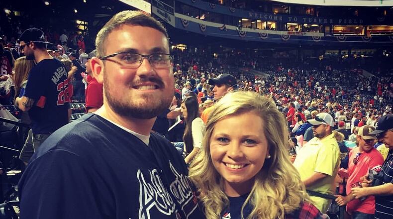 Officer Jody Smith poses with his fiancee Sarah-Kathryn Smarr in this undated photo. Photo Courtesy Sarah-Kathryn Smarr