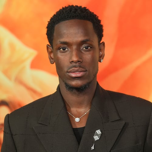FILE - Micheal Ward arrives at the premiere of "Eddington", June 26, 2025, at the DGA Theater Complex in Los Angeles. (AP Photo/Chris Pizzello, File)