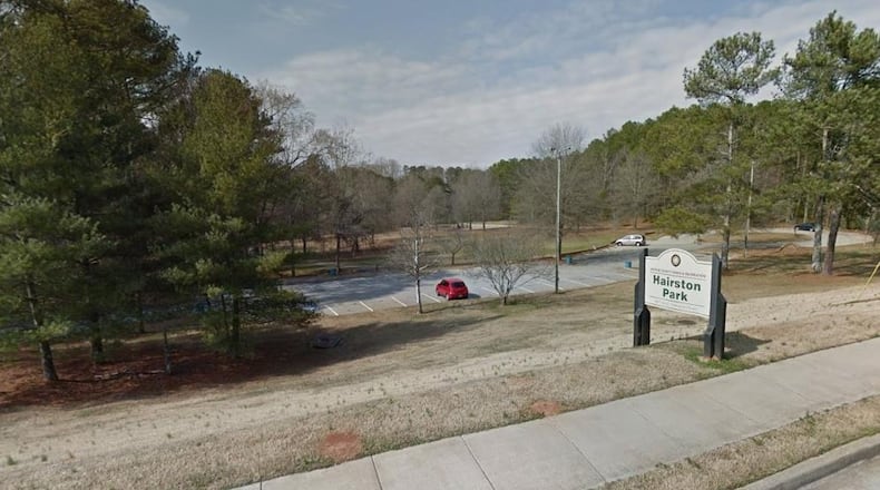 Hairston Park upgrades include a new playground and fitness equipment.