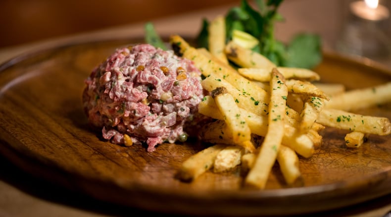 The Federal has a Euro-centric bistro menu, which includes a beef tartare Belgian style and fries appetizer. CONTRIBUTED BY MIA YAKEL