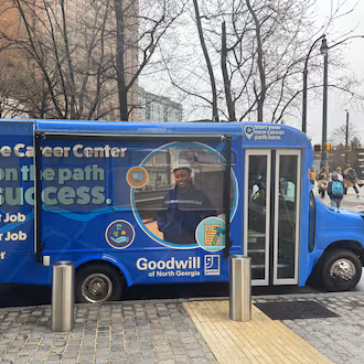 Goodwill of North Georgia launched a mobile career center in 2025. (Courtesy of Goodwill of North Georgia)