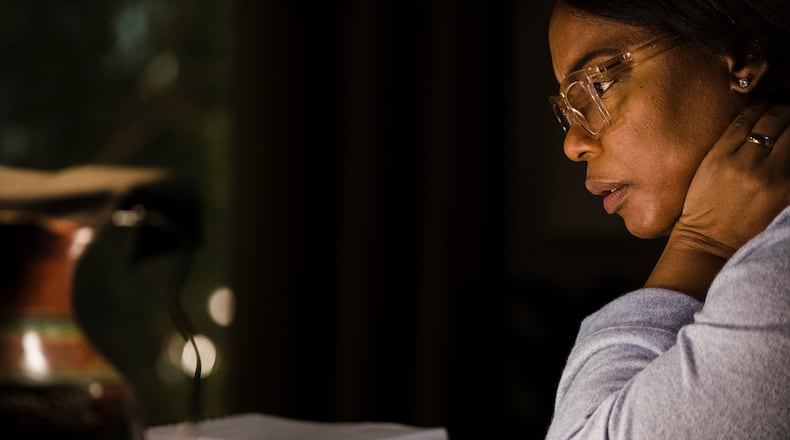 Aunjanue Ellis-Taylor stars as Isabel Wilkerson in the Ava Duvernay-directed "Origin." The film hits theaters on Jan. 19, 2023. Photo credit: Atsushi Nishijima, Courtesy of Neon