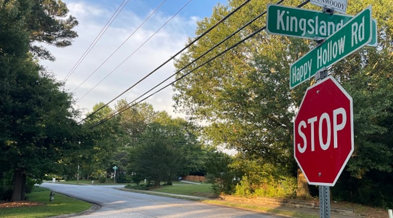 July 28 at 5 p.m. is the online deadline to submit comments on Dunwoody's plan to provide bicycle and pedestrian improvements on Happy Hollow Road. (Courtesy of Dunwoody)