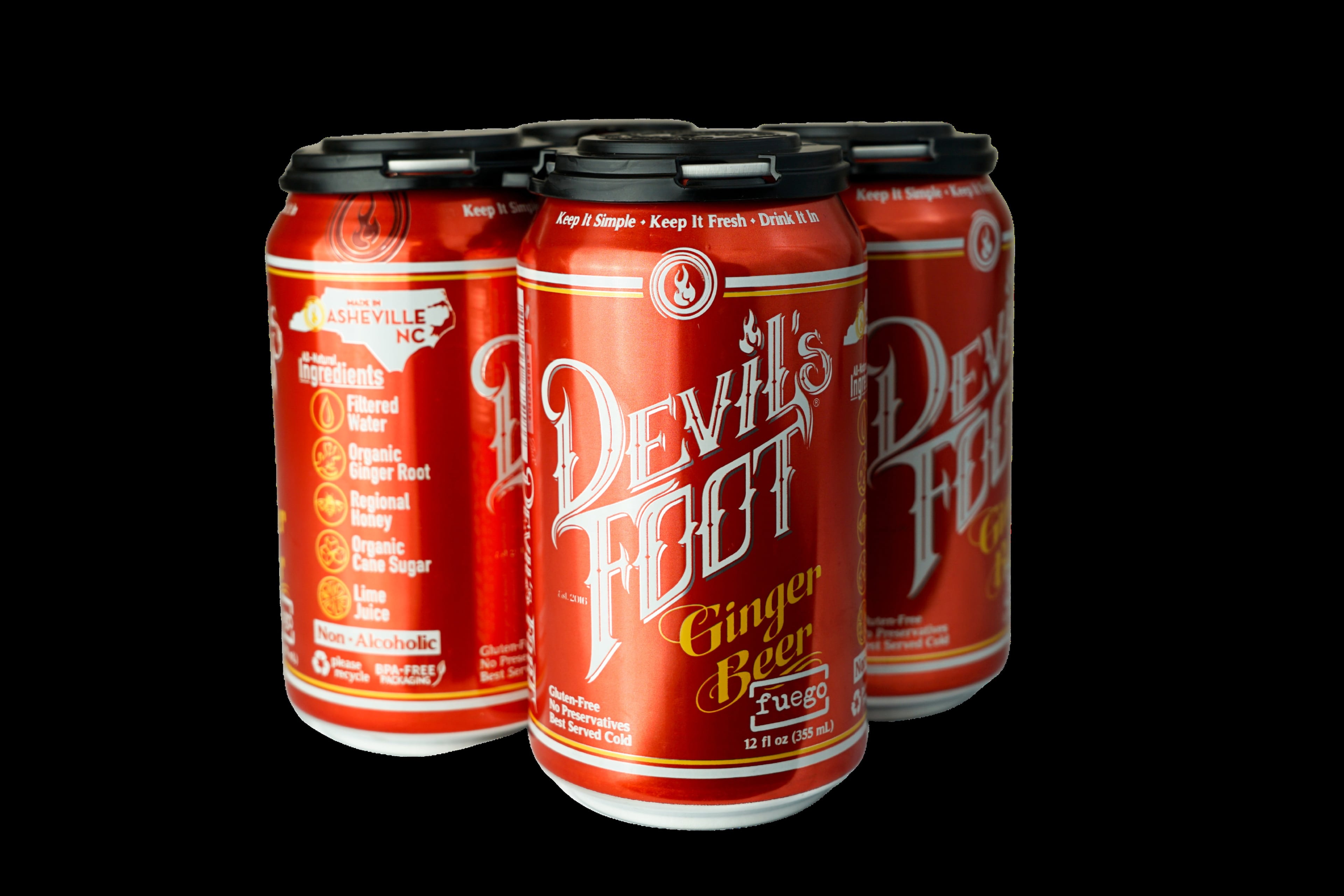 Ginger beer from Devil’s Foot Beverage. (Courtesy of Devil’s Foot Beverage/Katie Smith)