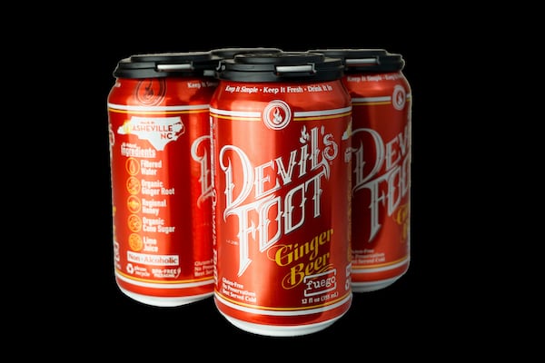 Ginger beer from Devil’s Foot Beverage. (Courtesy of Devil’s Foot Beverage/Katie Smith)