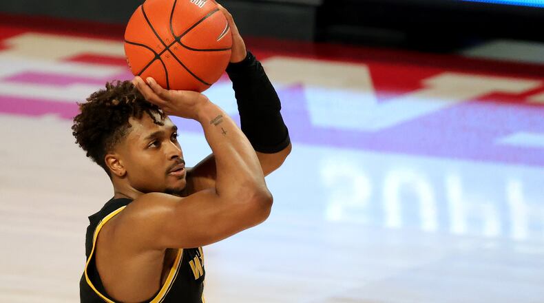Guard Tyson Etienne, who played at Wichita State, signed an Exhibit 10 contract with the Hawks on Monday afternoon. (Carmen Mandato/TNS)