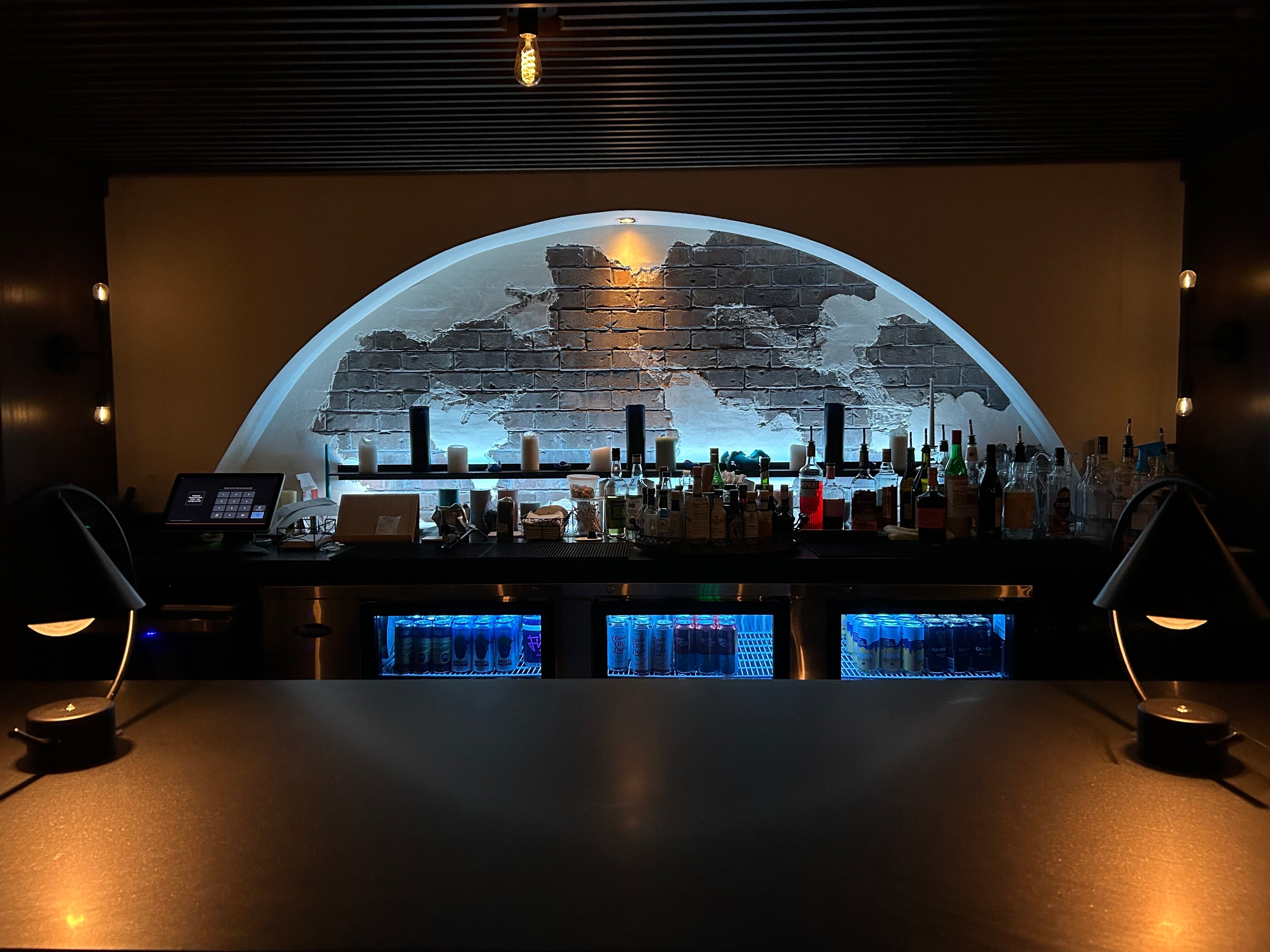 Redacted Basement Drink Parlor