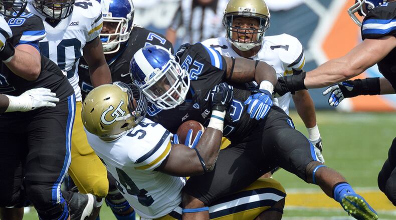 Tech's defense is giving up 5.39 yards per carry, 118th of 128 teams nationally.